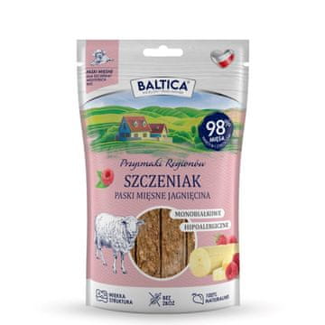 slomart BALTICA Pasja poslastica za mladiče Jagnjetina - 90 g