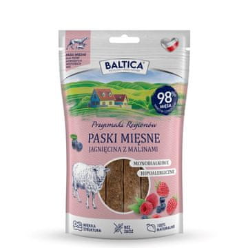 slomart BALTICA Pasja poslastica Jagnjetina z malinami - 90 g