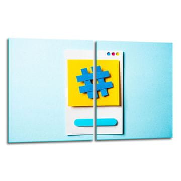 shumee 2x zaščitna steklena plošča ZA štedilnik, vzorec 40x52