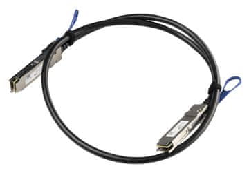 Mikrotik Mikrotik XQ+DA0001 InfiniBand/optični kabel 1m, QSFP+ do QSFP+, črn