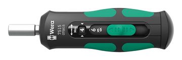 Wera Wera 7515 Single izvijač, 1/4" šesterokotni nastavek, zeleno/črn