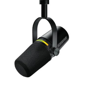 Shure Shure MV7+-K-BNDL vokalni mikrofon, črn + stojalo