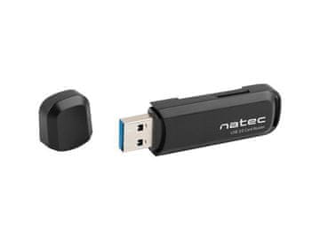 Natec NATEC Scarab 2 čitalnik kartic, črn, USB 3.0