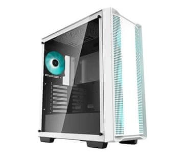 DEEPCOOL DeepCool CC560 WH V2 Midi Tower belo PC ohišje