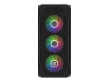 slomart FURY Shobo SH4F RGB Midi Tower, črna