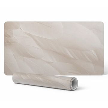 shumee Dekorativni namizni prt s premium potiskom nežnega perja 120x60 cm