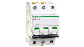 Schneider Odklopnik 3P C 16A 10kA AC iC60H-C16-3 Acti9 A9F07316