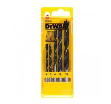 Stanley Dewalt komplet svedrov za les, 5 kosov, 4/5/6/8/10 mm
