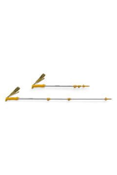 slomart SALEWA Repoles pohodne palice, nastavljive 80-145 cm, zlata