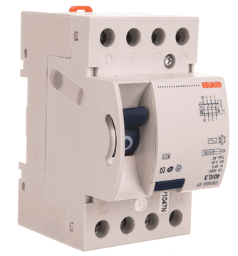Gewiss 3P 40A 0,3A diferencialno varovalko tip AC SD GW94669