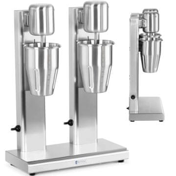 Royal Catering Dvojni koktajlni shaker in mešalnik za bar 2 x 1 l, 15.000 obr./min