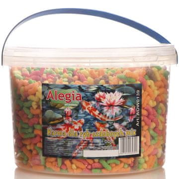 shumee Alegia - mešanica hrane za okrasne ribe v palčkah 3 l