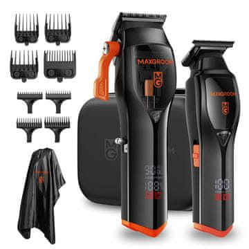 MAXGROOM MAXGROOM WF-3908 večnamenski strižnik las z brivnikom - črn