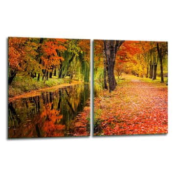 shumee 2x zaščitna steklena plošča ZA štedilnik 40x52 ležeča