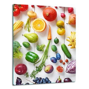 shumee Steklena zaščitna plošča ZA indukcijo 40x52 zelenjava