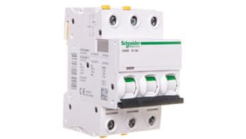 Schneider Odklopnik 3P B 13A 6kA AC iC60N-B13-3 Acti9 A9F03313