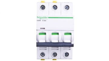 Schneider Odklopnik 3P D 50A 6kA AC iC60N-D50-3 Acti9 A9F05350