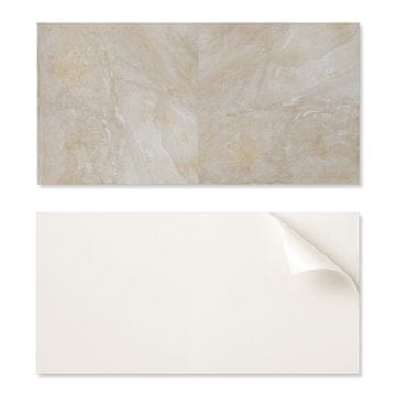 COLORAY Komplet PVC vinilnih ploščic, naravni marmorni odtenki 6x60x30 cm