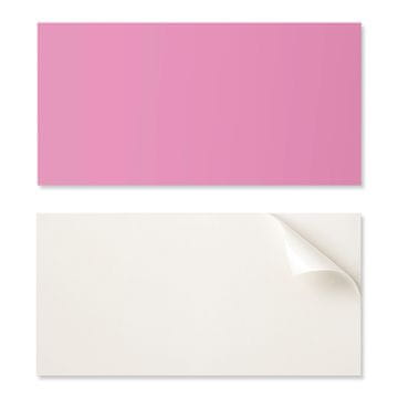 COLORAY Lepljena PVC plošča z motivom, idealna za hodnik 100x50 cm, pastelno roza barva