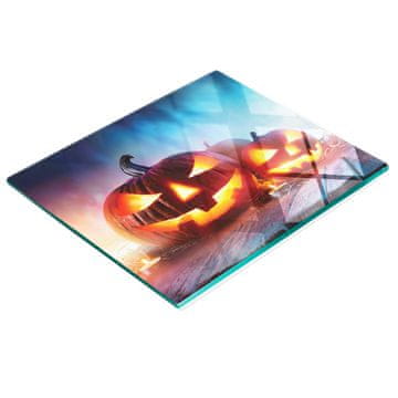 shumee Elegantna in trpežna steklena tabla z vzorcem nočne buče 60x52 cm