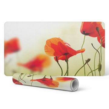 shumee Vinilna protizdrsna podloga za igralno mizo Rože v vetru 90x45 cm