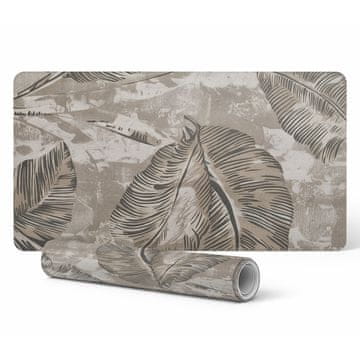 shumee Zaščitna podloga za miško, tipkovnica in listje, platno 100x50 cm