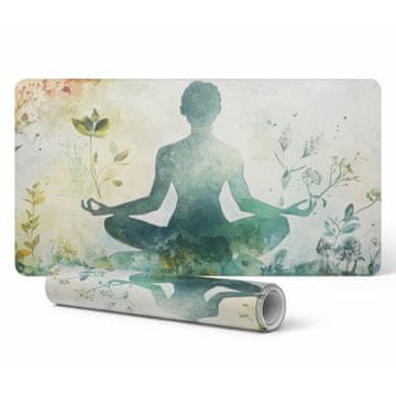 shumee Zaščitna podloga za mizo s potiskom Meditacija v naravi 100x50 cm