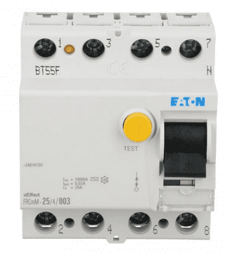 Eaton 4P 25A 0,03A diferencialno varovalko tip AC FRCmM-25/4/003 170410