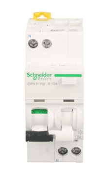Schneider Diferencialno varovalko 2P 10A B 0,03A tip A iDPN N vigi A9D56610