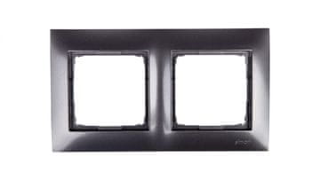 Simon 54 Premium dvojni okvir antracit /za mavčne plošče/ DRK2/48