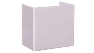 shumee Ravni konektor za kabelske kanale GU 40x25 bel /2 kosa/ ECGU4025B
