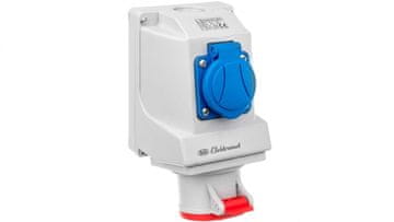 shumee Vtičnica 16A 4P 400V IP44 GSC fiksna kombinirana GSC-16A/4 921841