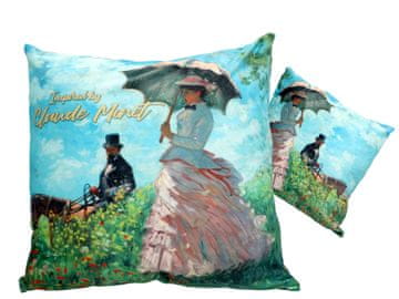 Carmani Blazina s polnilom/zadrgo - C. Monet, Ženska z dežnikom (carmani)