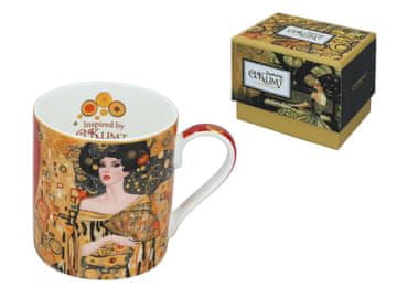 Carmani, porcelanasta skodelica 340 ml - motiv, navdihnjen s slikami G. Klimta