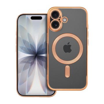 OEM Zlata torbica za iPhone 17 Electro Mag Cover, združljiva z MagSafe