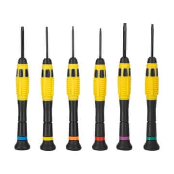 slomart Proline set 6 preciznih Torx izvijačev T4-T10