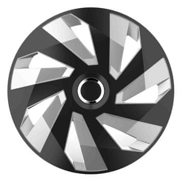 Vector Versaco pokrov platišča Vector RC, črno-srebrn, 14"