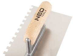 slomart NEO TOOLS Paca z zobmi 270 x 128 mm, zob 8x8x8 mm, leseni ročaj