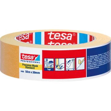 Tama Tesa maskirni trak standard, 25m x 30mm, za notranje prostore