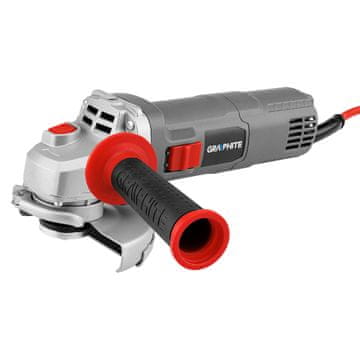 slomart GRAPHITE 5902062063885 kotni brusilnik 1600W, 125 mm, 3000-11000 obr/min