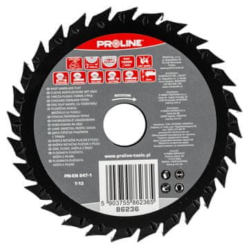 slomart Proline kotna brusilka plošča strgalo grobi/enojni zobje z žago 125 mm