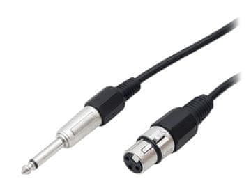 slomart Kabel za mikrofon Blow, Jack 6,3mm mono na XLR, 1,5m