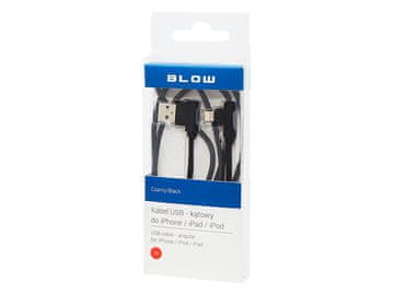 slomart Blow kotni polnilni kabel USB-A za iPhone, 1m