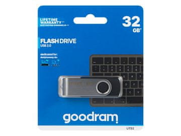 slomart Blow USB ključek Goodram UTS2, 32 GB, USB 2.0