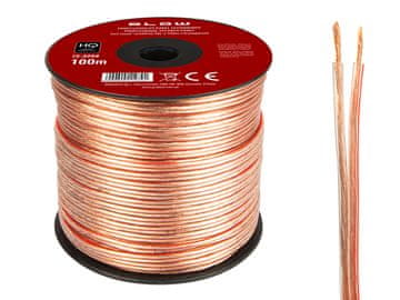 slomart Blow 73-326# zvočniški kabel 2x2,50mm², prozoren