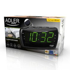 AD ADLER Radiobudilka AD 1121, LED prikaz, AM/FM, Snooze