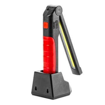 LAMPA AMiO WT12 Led Inšpekcijska Svetilka z Dok. Postajo, 500lm