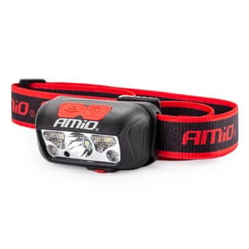 slomart AMiO LH03 Naglavna LED svetilka za delavnice s COB tehnologijo