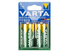 slomart Baterija Varta Recharge Accu Power R20 Ni-MH D 3000mAh, 2 kosa