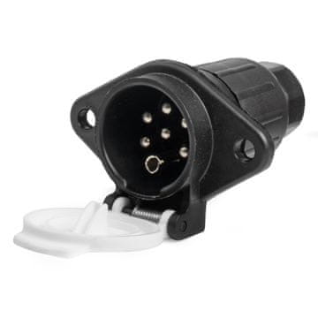 slomart Priklopna vtičnica za tovornjak AMiO, 7-pin, tip S, 24V